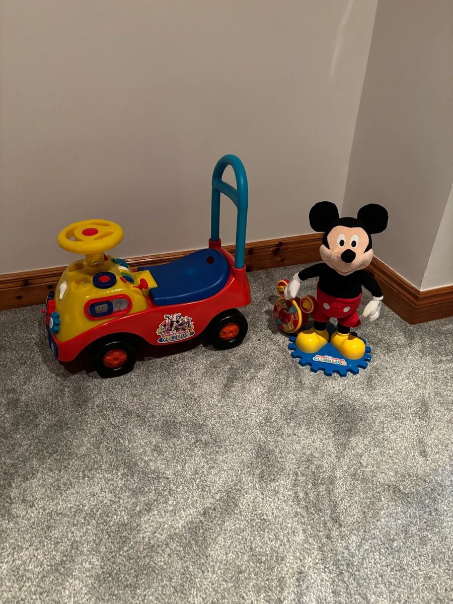 Mickey Mouse Ride on & Singing Mickey - Image 2
