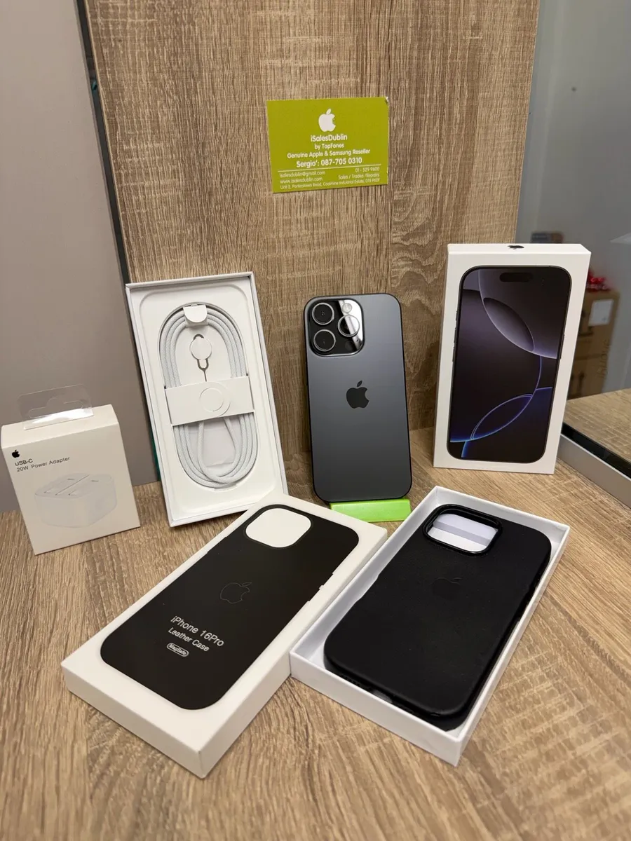 16 Pro 1TB Like New in Box Full Bundle Xmas Deal! - Image 1