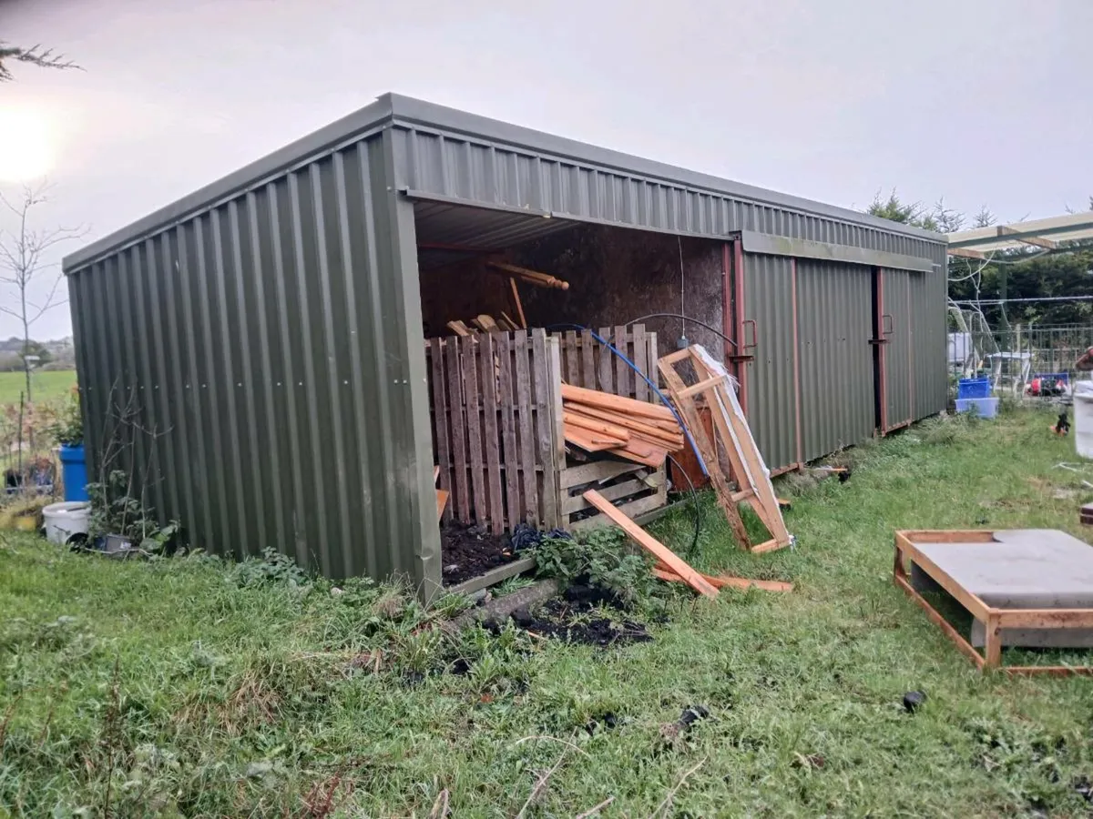 Garden shed , steel shed , farm shed - Image 3