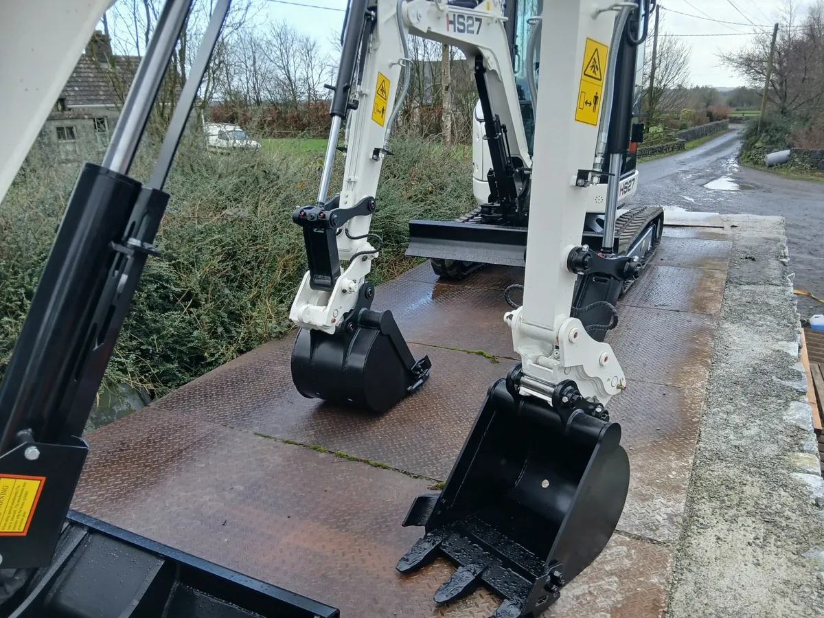 2.7ton digger, Yanmar engine, NEW!! - Image 2