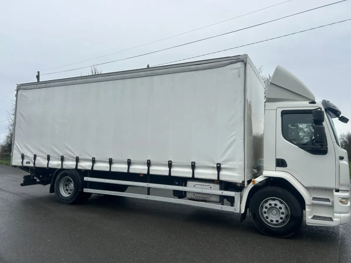 2014 Daf lf250 18 ton Curtainsider tail lift - Image 4