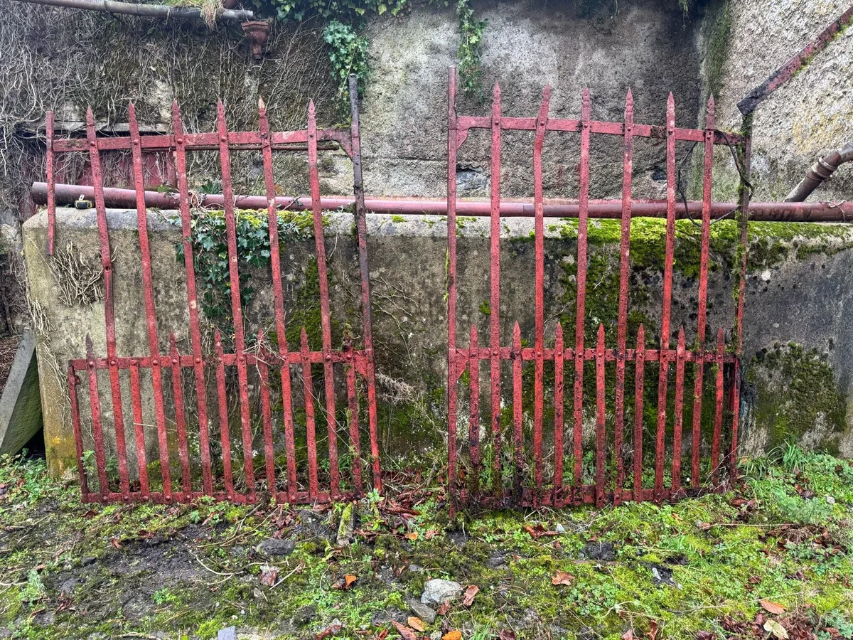 Antique Gate Entrance Set - Image 1