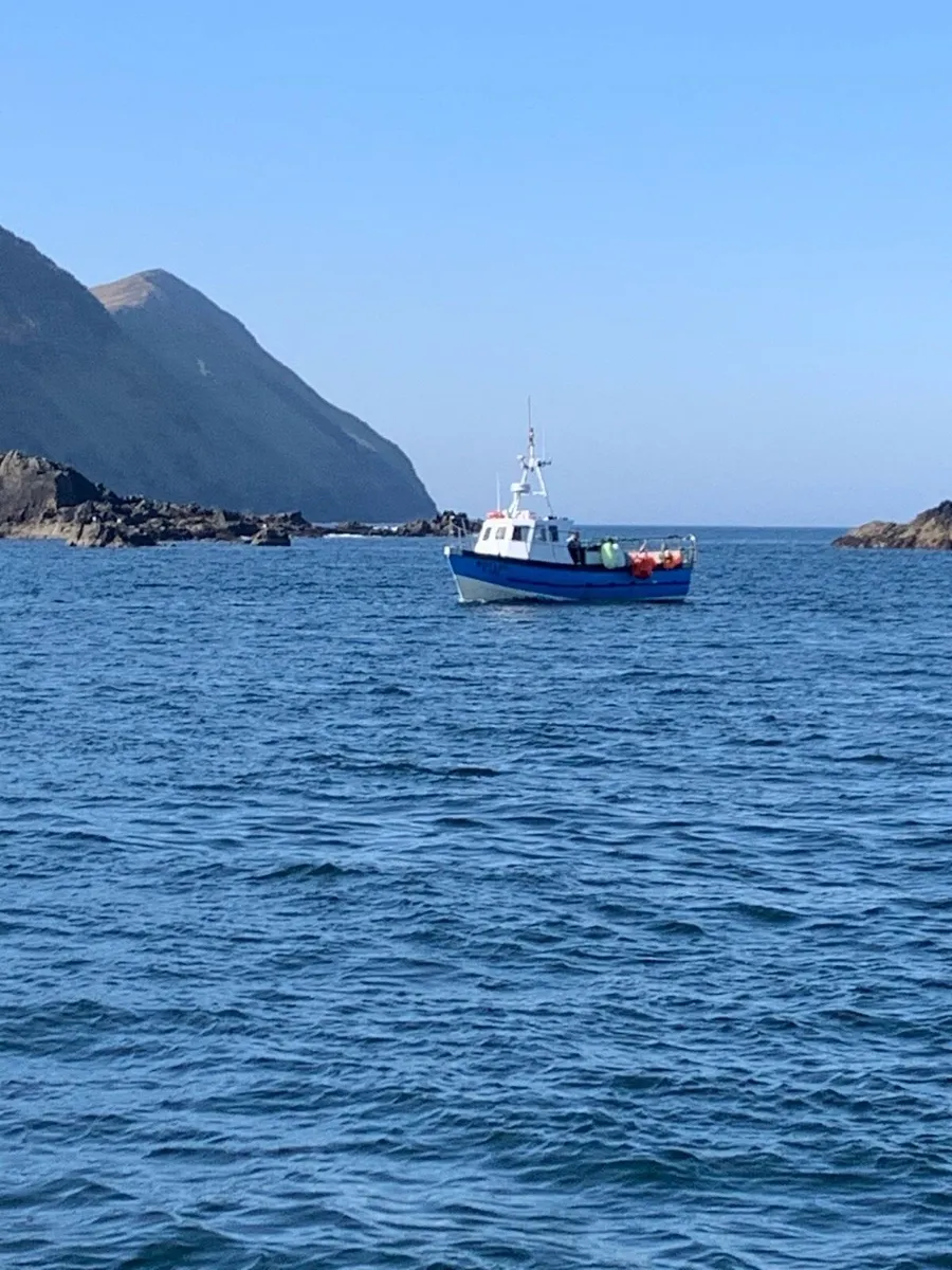 32ft fiberglass pot boat - Image 1