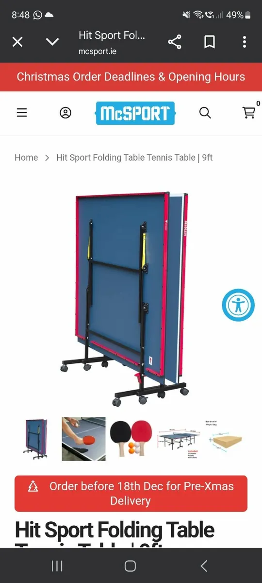 Ping pong table - Image 2