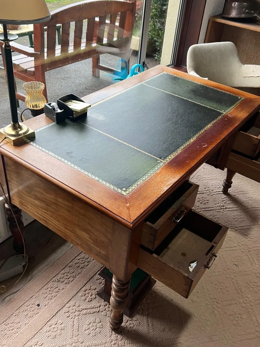 Antique writers desk, bureau - Image 1