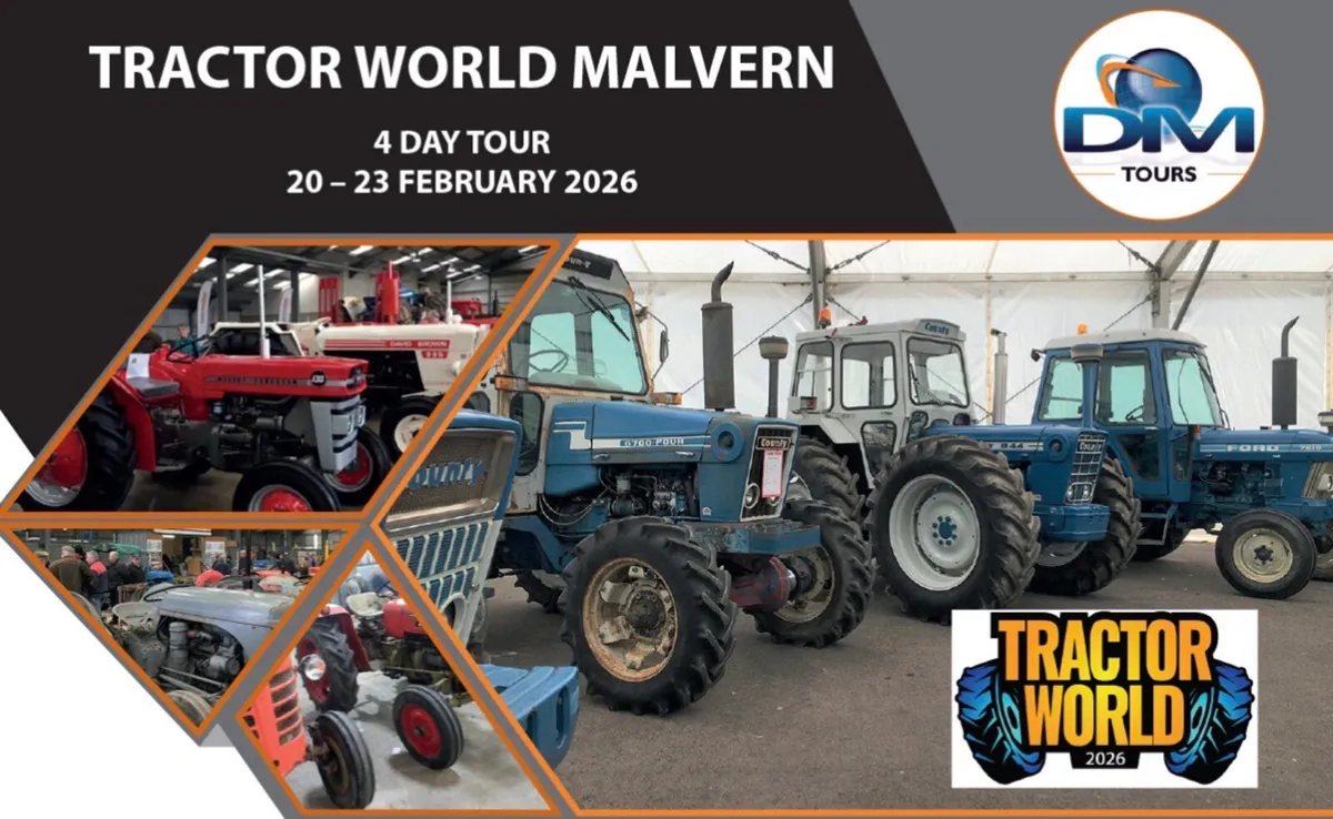 Tractor World Malvern Coach Tour - booking NOW! - Image 1