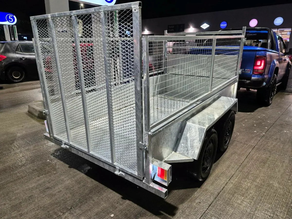 8x4 galvanised builders trailer - Image 4