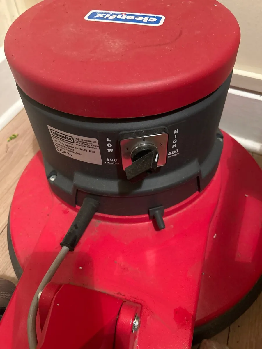 Twin speed Floor polisher buffer scrubber sander - Image 3