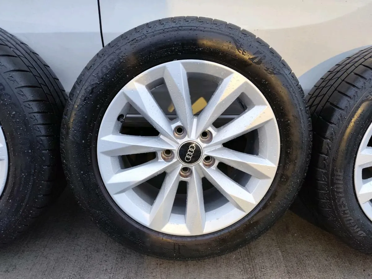 16" Audi alloy wheels. New shape. - Image 3