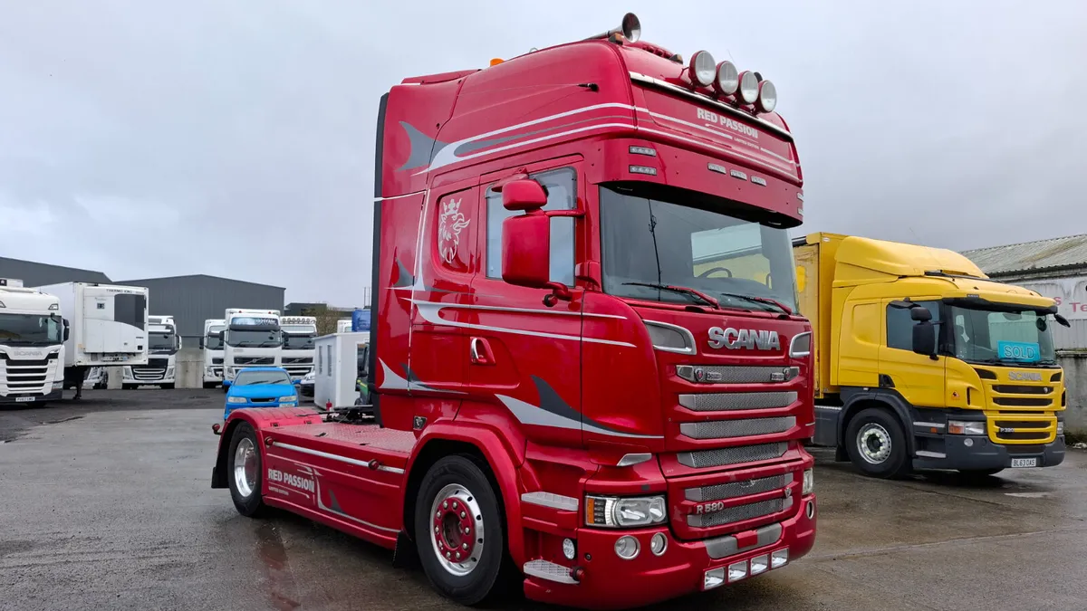 2014 Scania R580 , Red Passion , Left Hand Drive. - Image 1