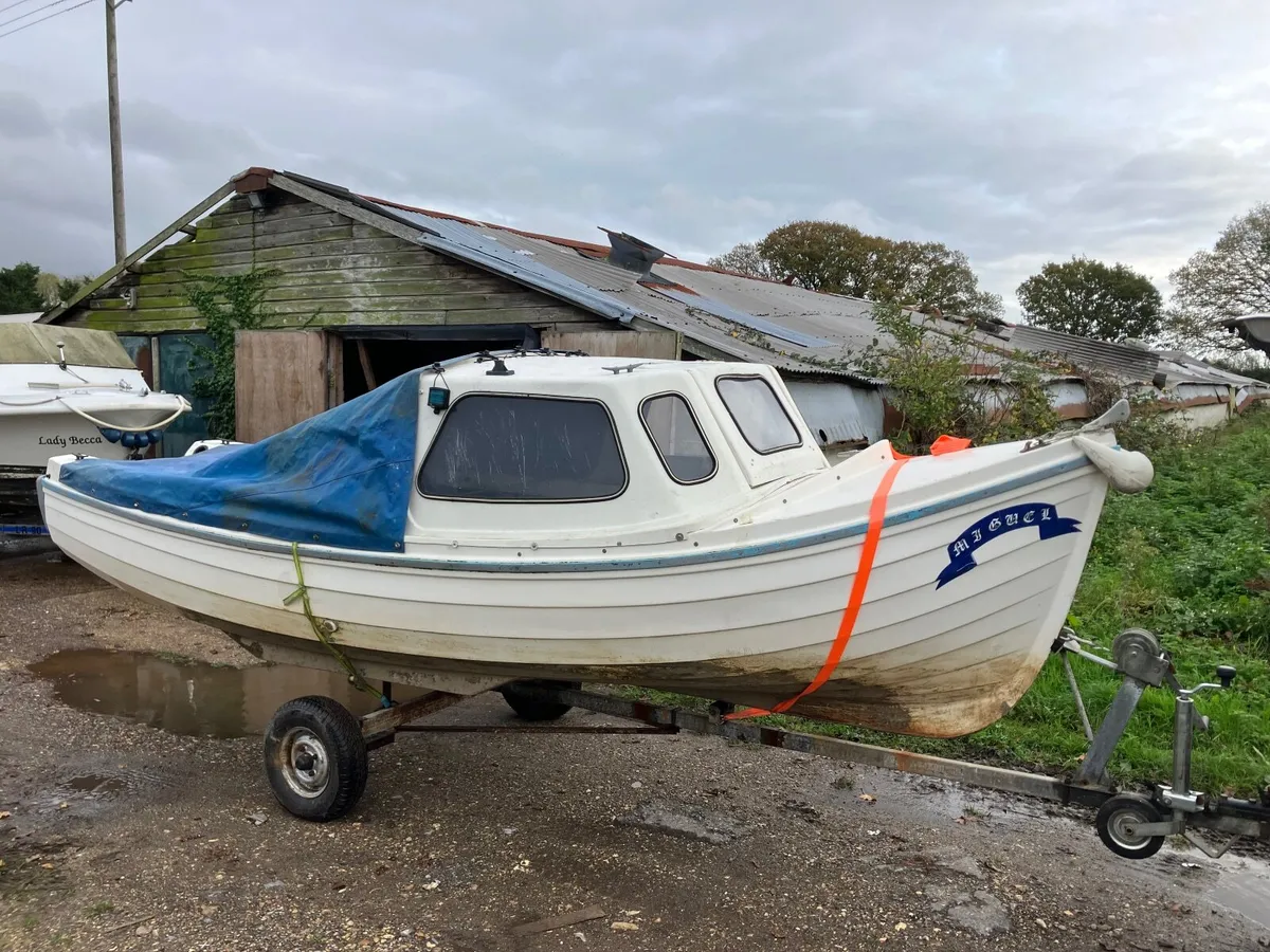 PENDING  ORKNEY LONGLINER 16FT + CUDDY AND TRAILER - Image 3