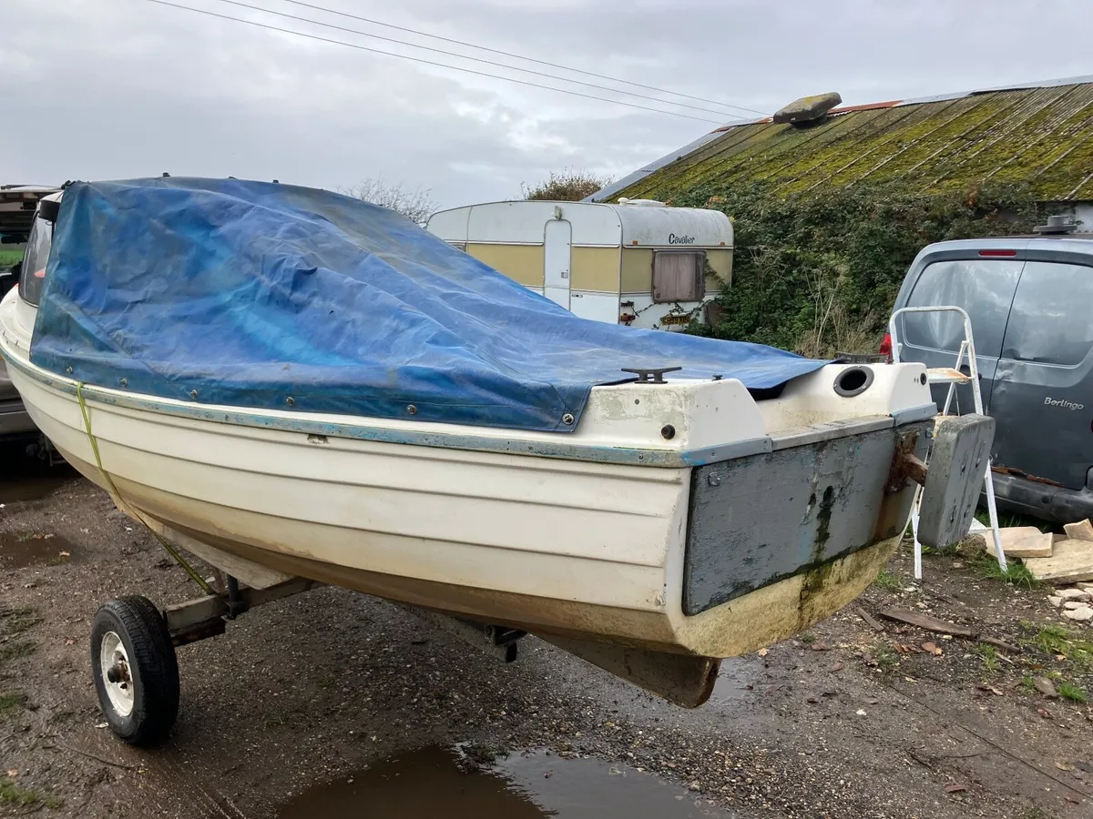 REDUCED ORKNEY LONGLINER 16FT + CUDDY AND TRAILER - Image 2