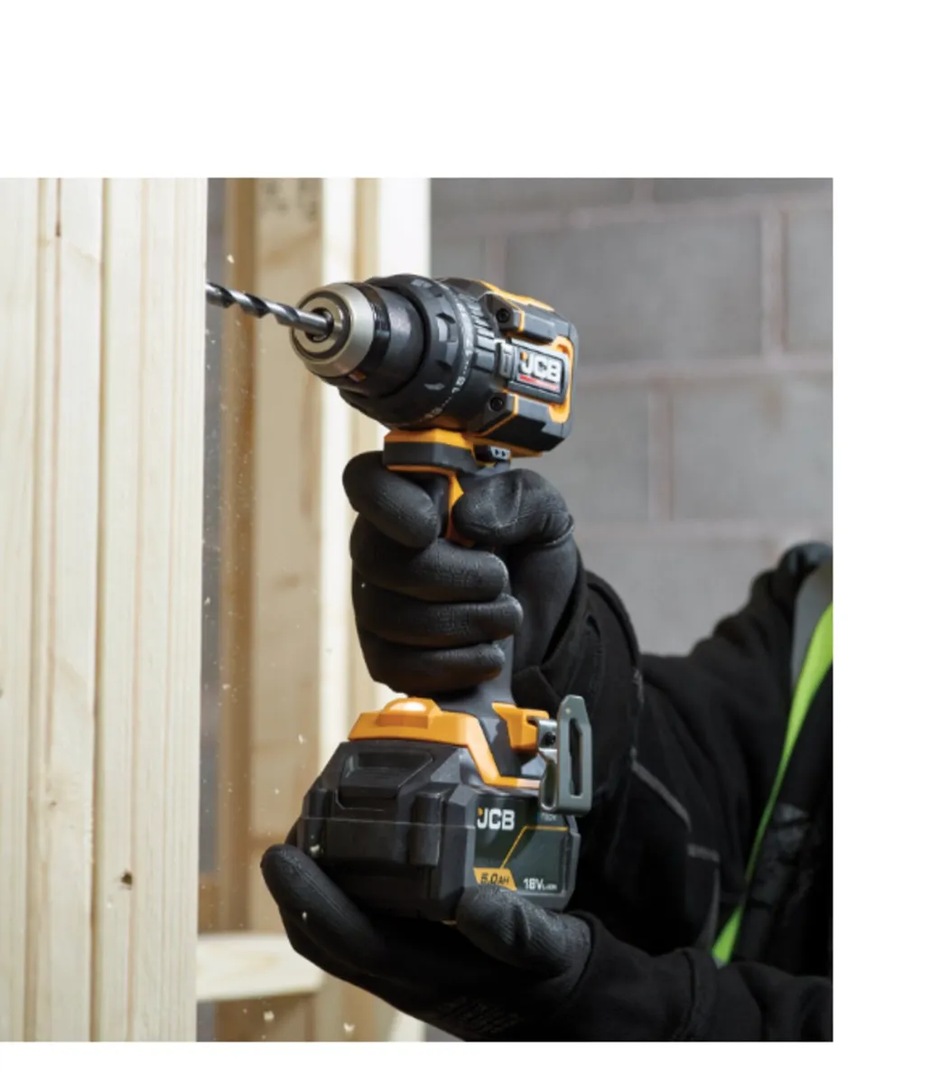 JCB Pro 18V Combo Kit  Combi Drill & Impact Drive - Image 1