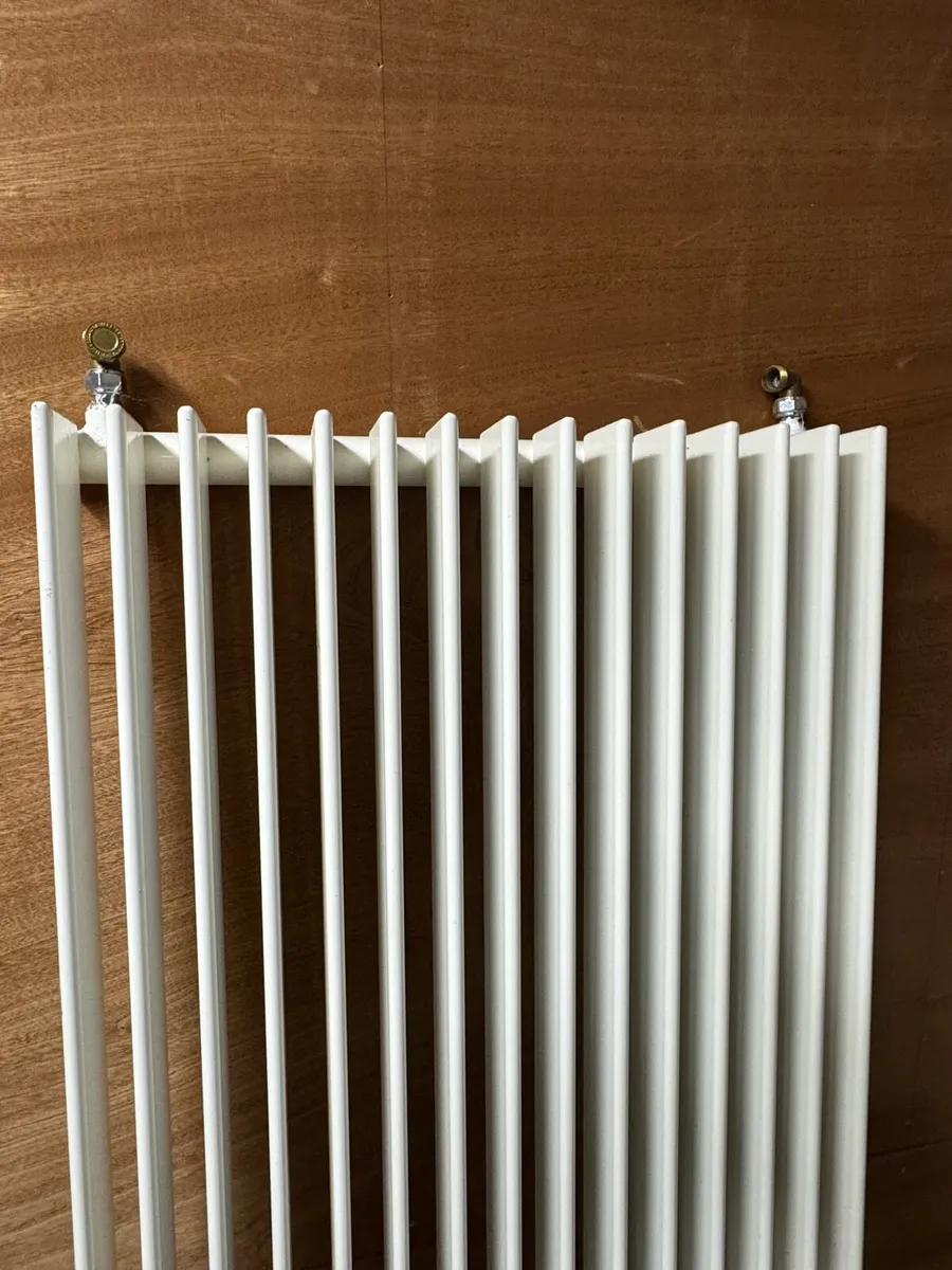 White Tall Radiator 2000mm x 580mm - Image 3