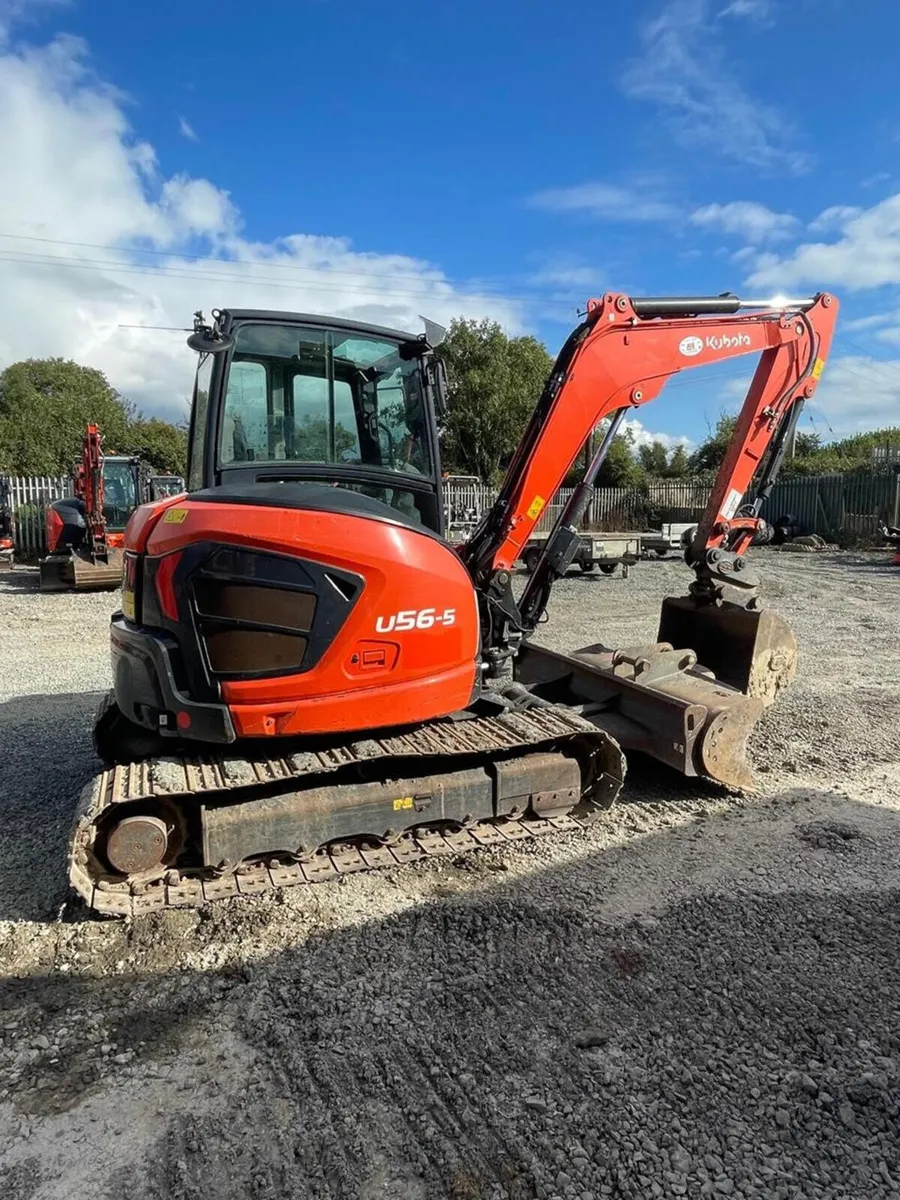 2020 Kubota U56-5 Mini Excavator - Image 4