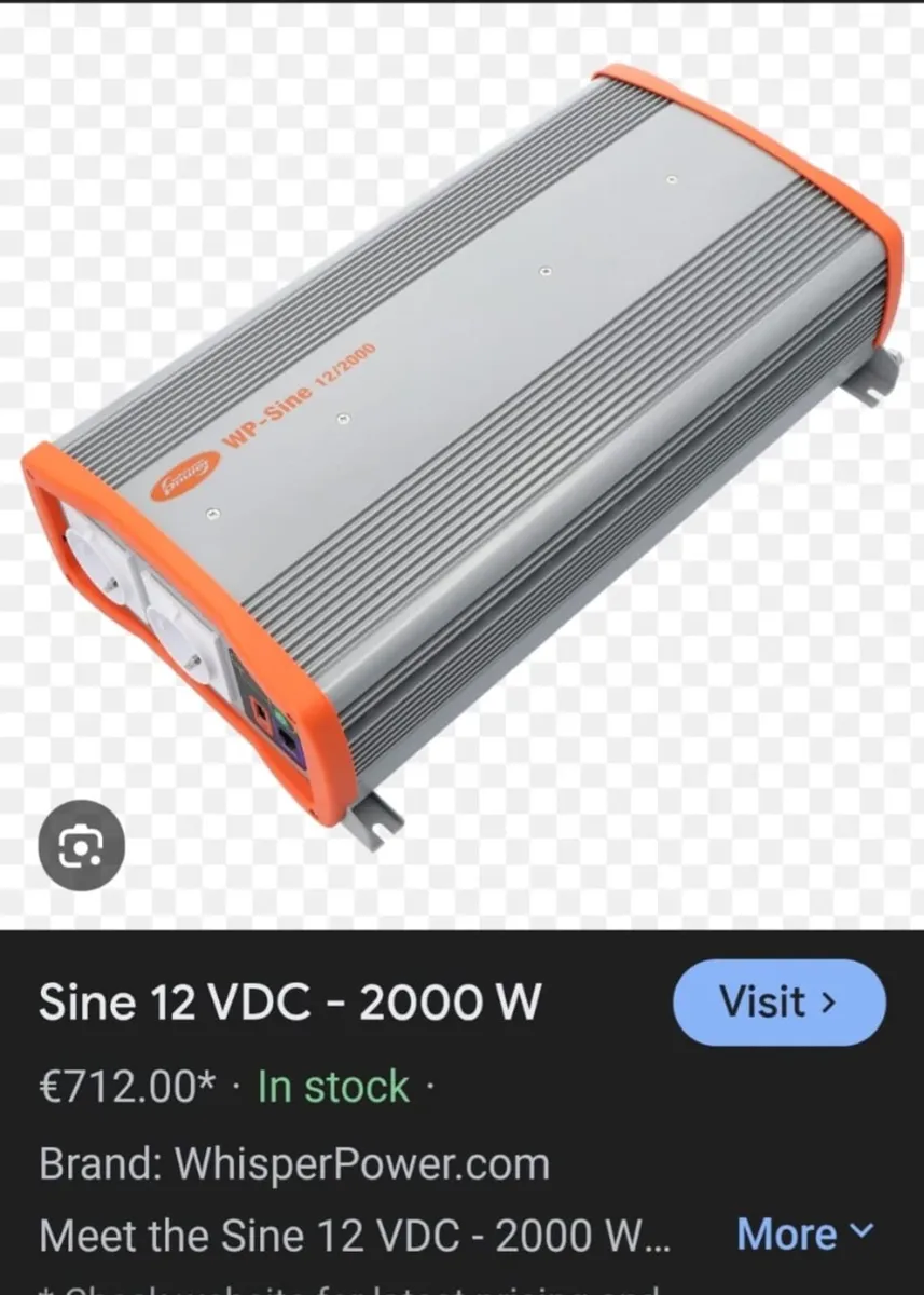 ANTARES charger / WP-Sine 12/2000 inverter