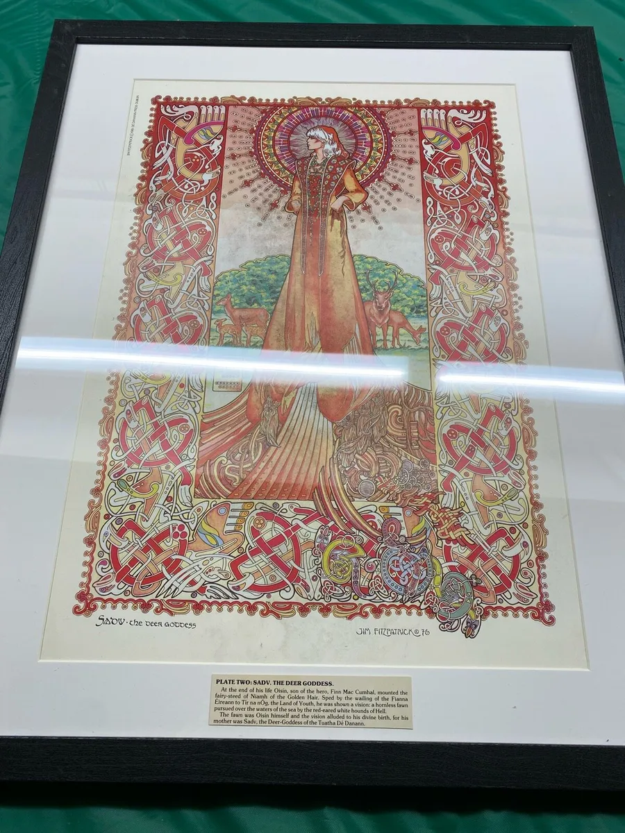 Jim Fitzpatrick original plate prints 1977 (8) - Image 4