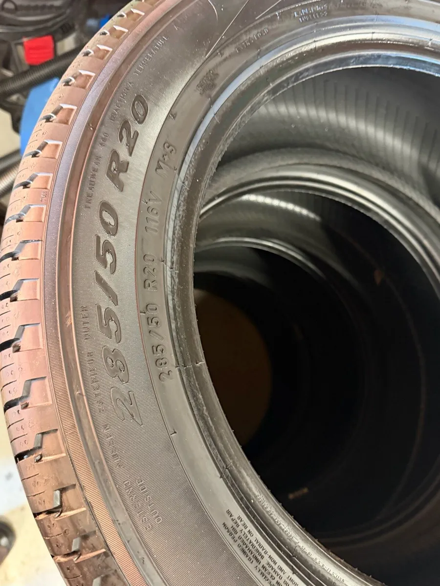 4x Brand new Pirelli 285/50R20 - Image 3