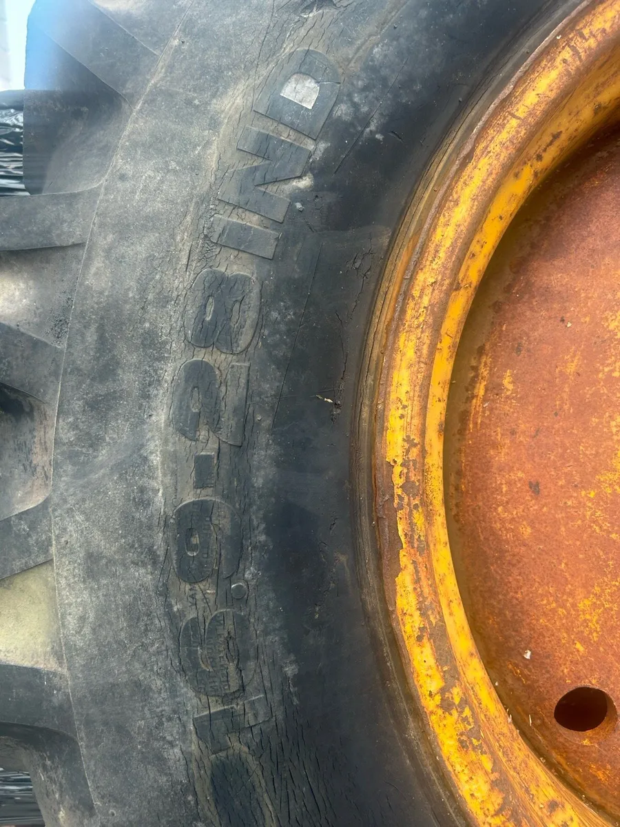 Tractor tyres plus tubes 16.9.28 - Image 1