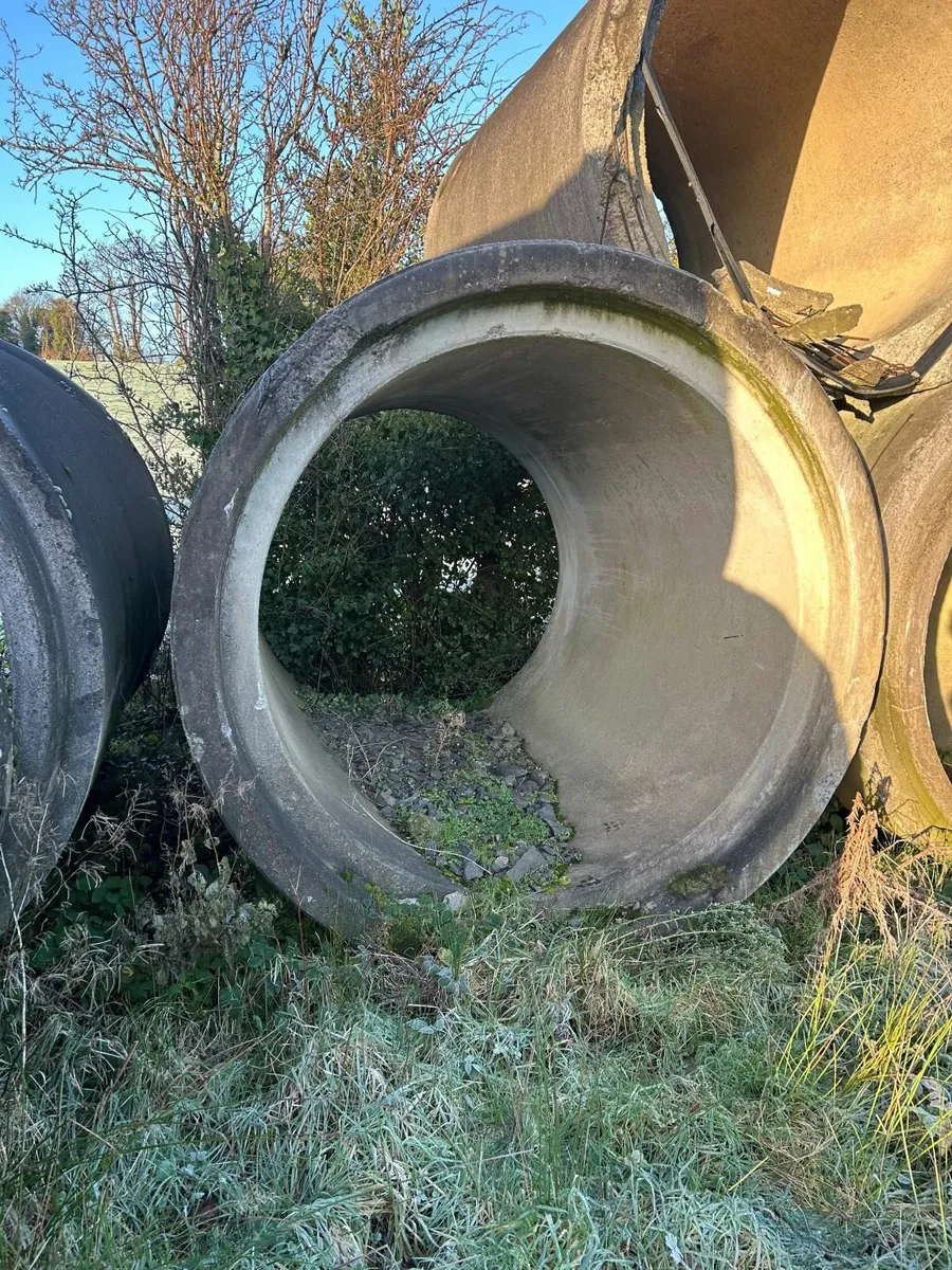 concrete pipes