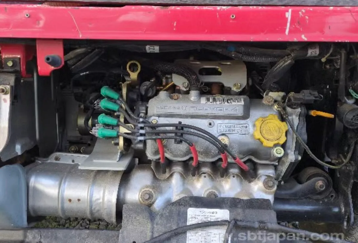 Classic 4 wheel drive Subaru mini fire truck - Image 4