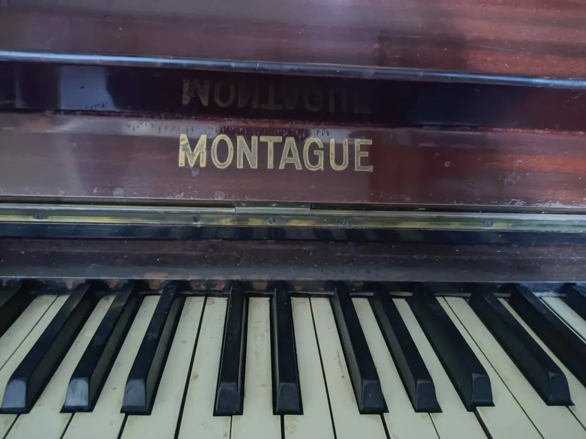 Upright Piano Montague in very good cond. Dublin - Image 3