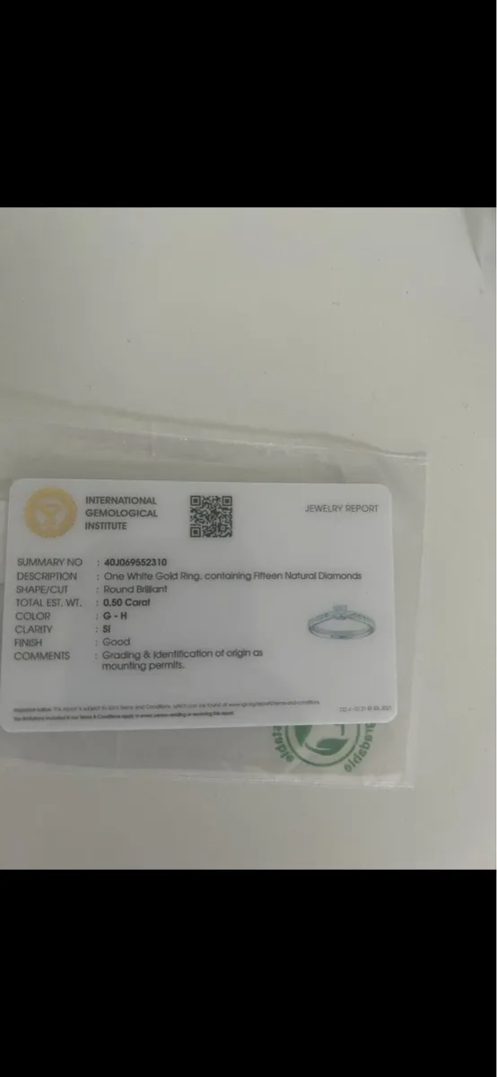 PRICE DROP!!! Engagement Ring never taken from box - Image 4