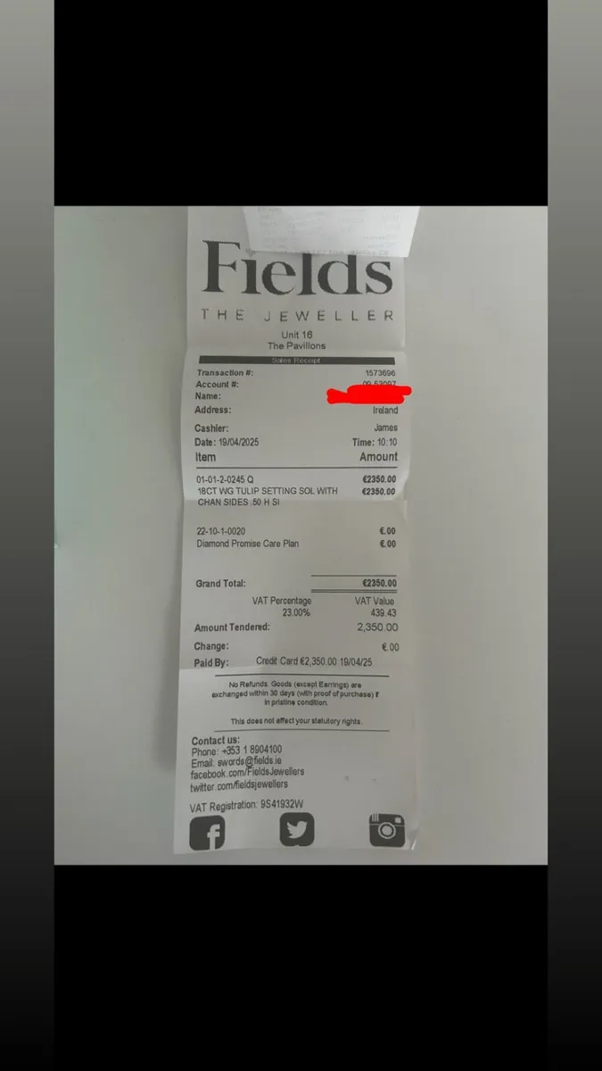 PRICE DROP!!! Engagement Ring never taken from box - Image 3