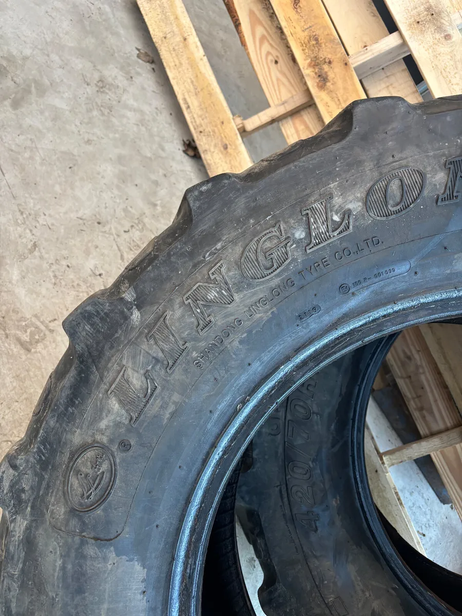 2 x Linglong Tractor Tyres - Image 4