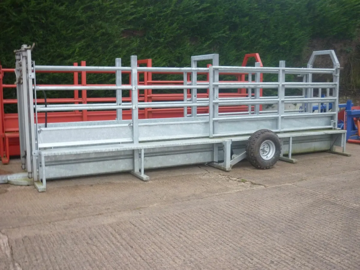 MOBILE CATTLE CRUSH ON WHEELS - Image 1