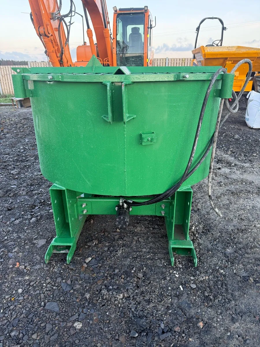 Concrete pan mixer 1.2m - Image 4