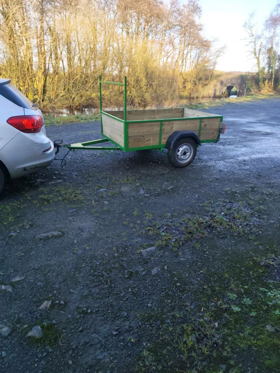 6 x 4 car trailer - Image 1