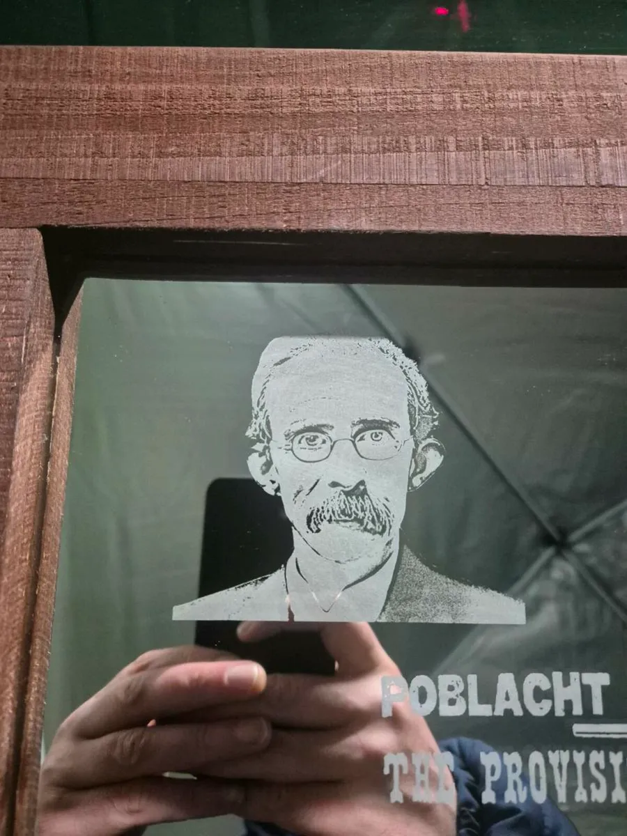 Custom Laser Engraved Mirror Proclamation - Image 3