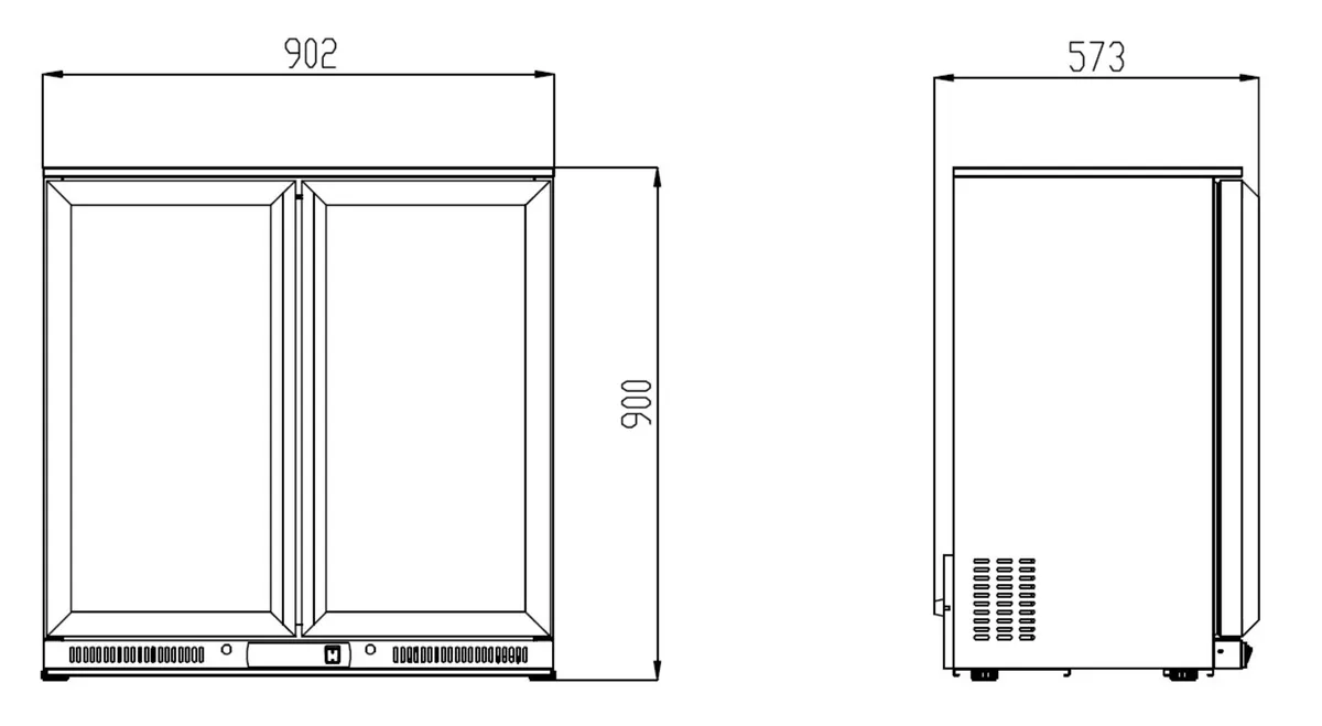 NEW COUNTER BOTTLE FRIDGES - Image 2