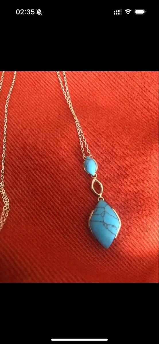 Ladies bracelet @ matching pendent & chain - Image 1