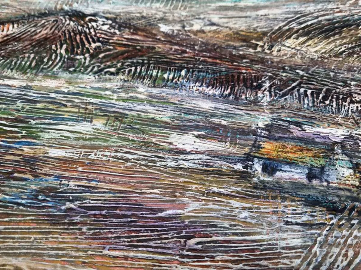 Croagh Patrick Storm, Textured Landscape of County Mayo - Image 3