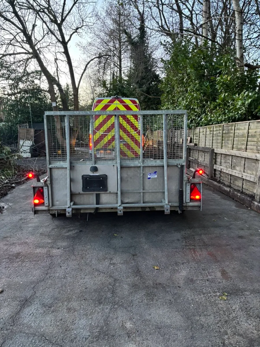 12x6 Ifor Williams triple axle plant trailer - Image 3