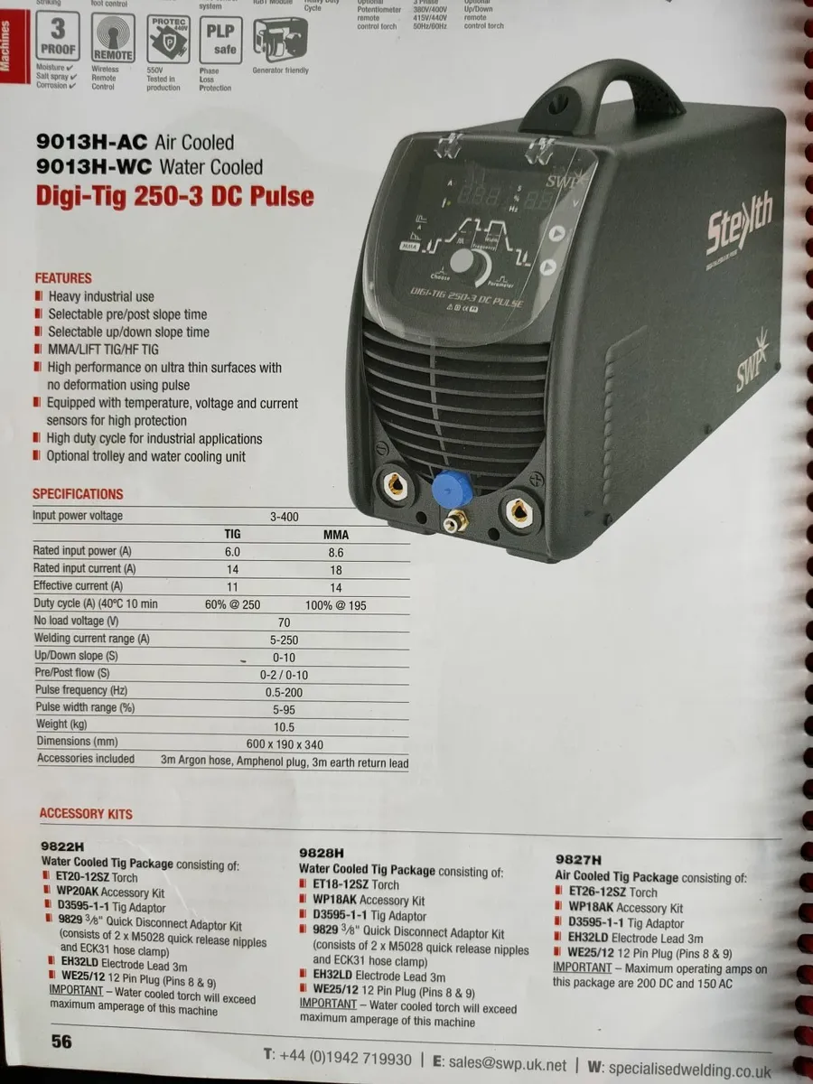 250amp. Mig inverter.+RENT FREE GAS - Image 1