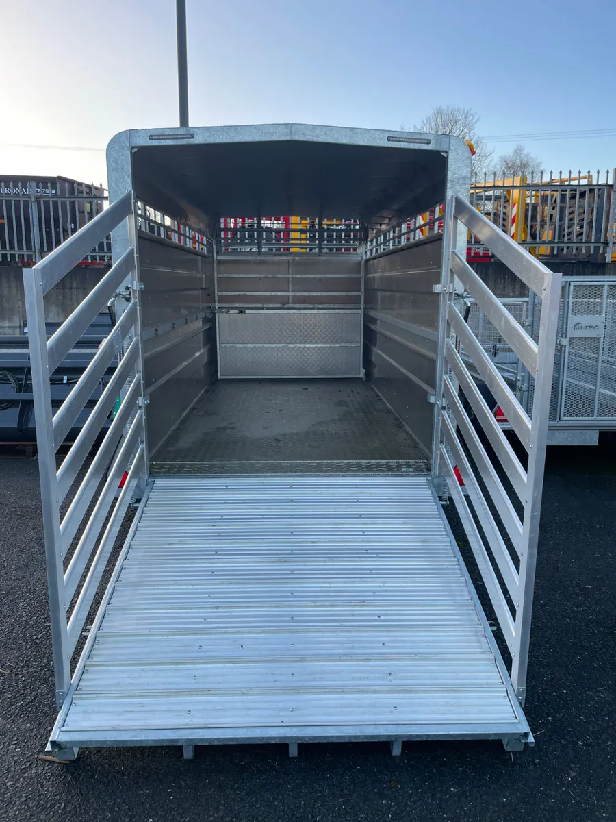 14ft MTEC Livestock Trailer - Image 3