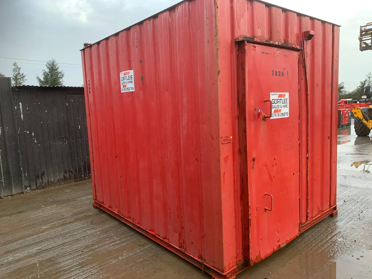 10x8 Site Office Cabin – Door & Window - Image 2