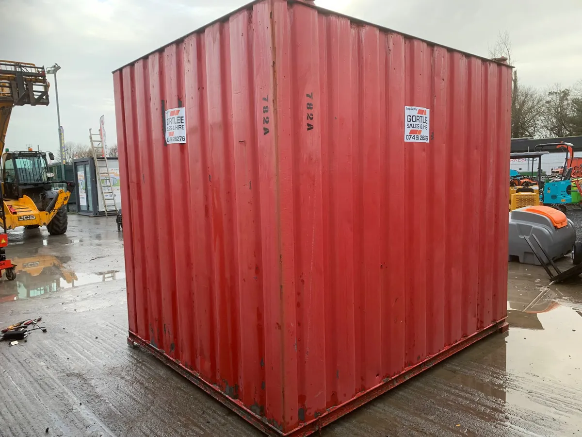 10x8 Site Office Cabin – Door & Window - Image 3