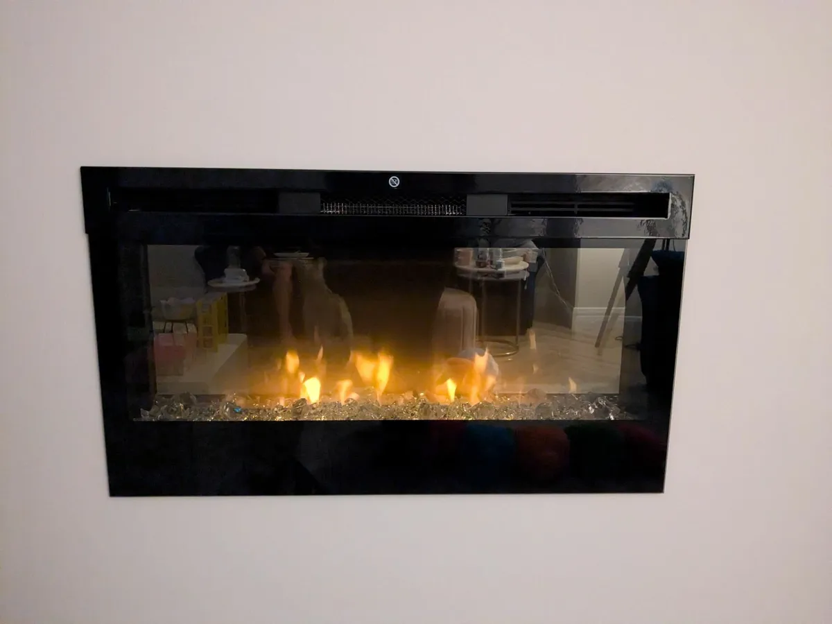 Dimplex Prism 34" Wall Mount Electric Fireplace - - Image 3