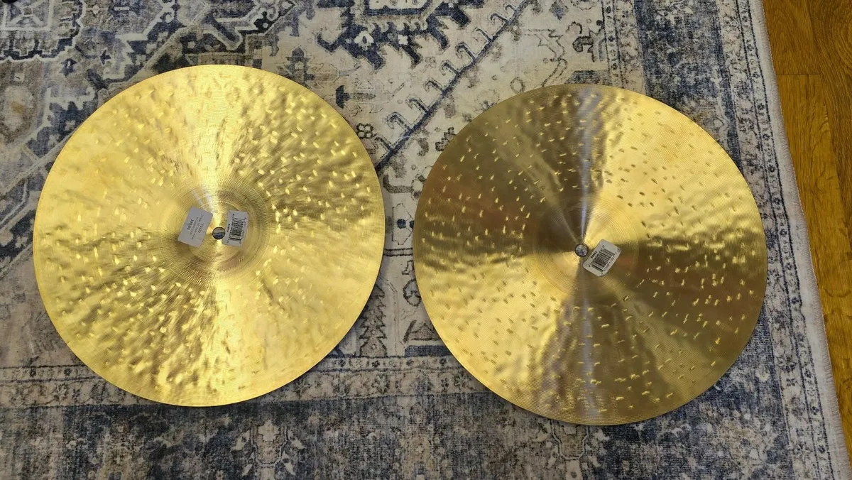 Zildjian 14" K-Custom Dark Hi Hats - Drum Cymbals - Image 2