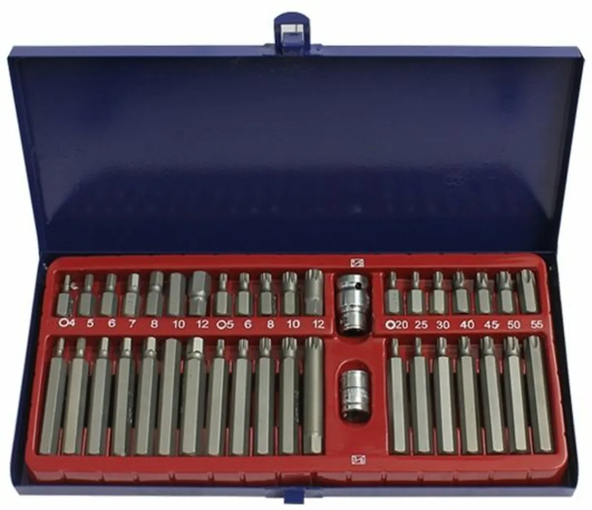 40 Piece Torx TX - Hex - Spline Bit Set Normex  Or
