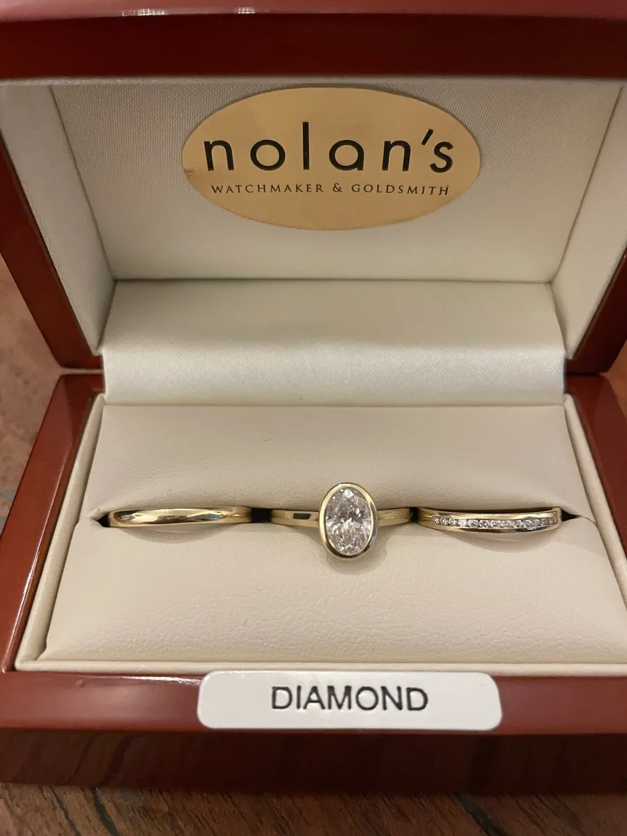 Diamond 3 set rings - Image 2