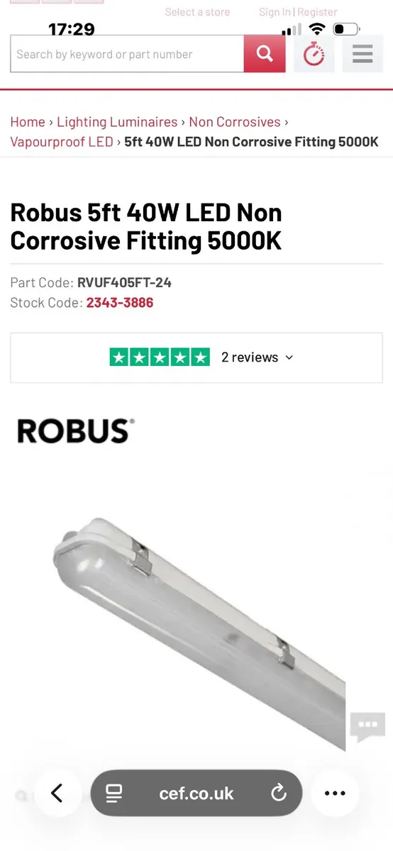 LED LIGHT’S 5ft *QTY 35* - Image 2