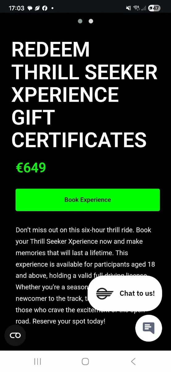 Mondello Park - Thrill Seeker Xperience - Image 3