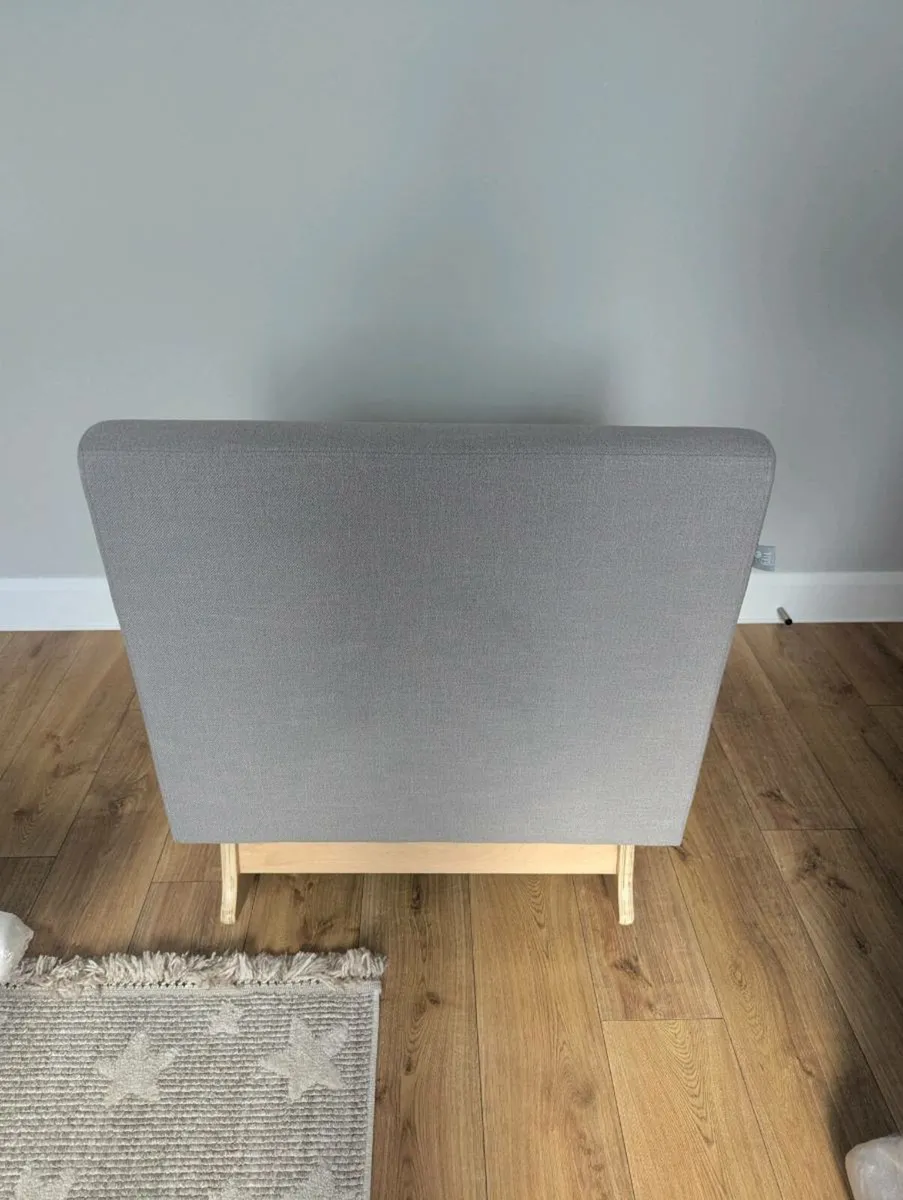 Gaia Baby Serena Nursing Rocking Chair Dove Grey - Image 4