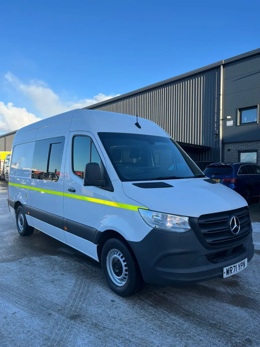 Nov 2021 Mercedes Sprinter 314 CDI MWB Welfare Van - Image 1