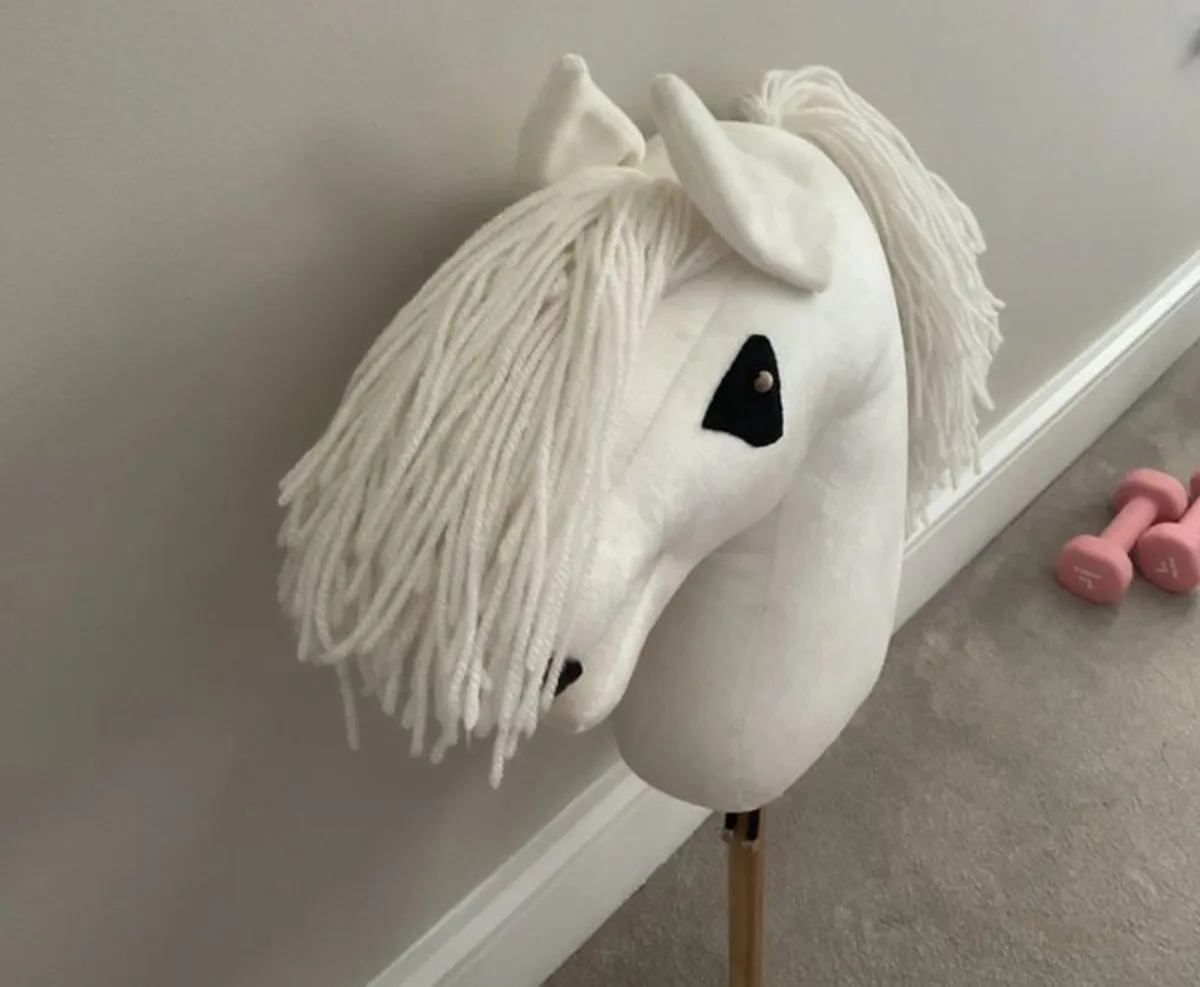 White A4 hobbyhorse - Image 3